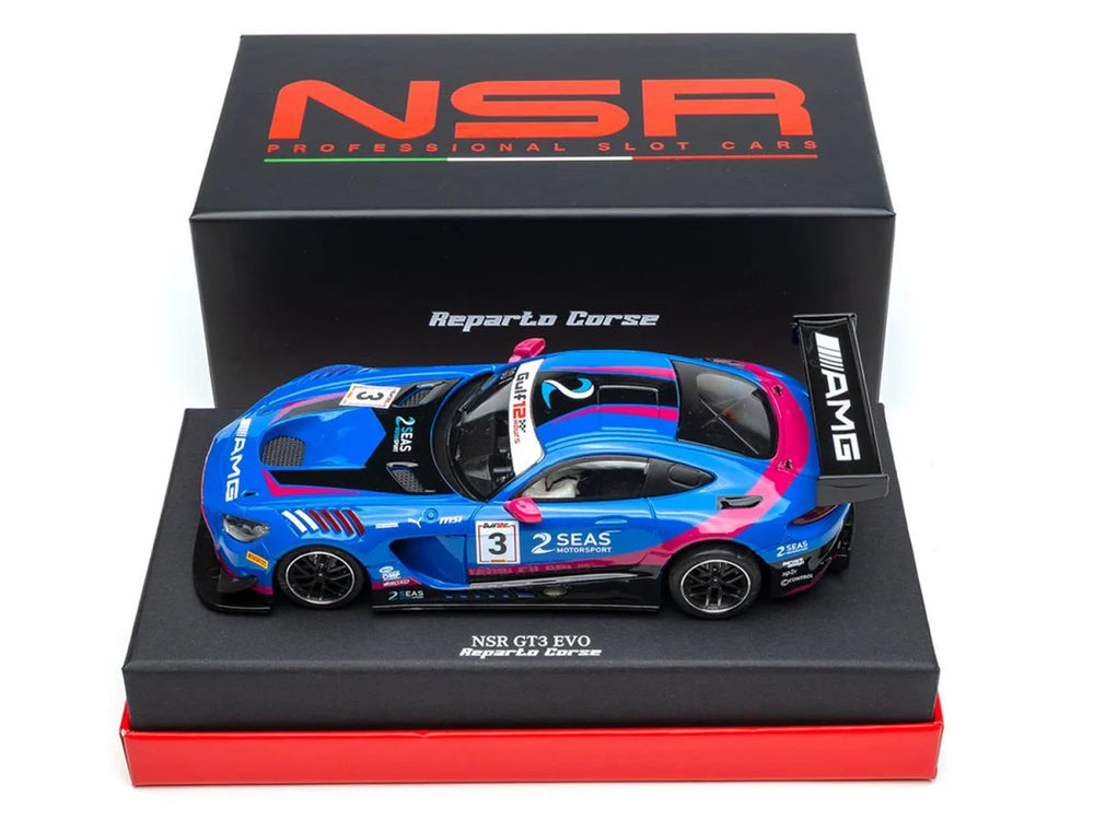 NSR NSR0542RCW-SW Racing (WT) AMG GT3 EVO 2Seas Abu Dhabi 12hr 2023 No.3 1:32