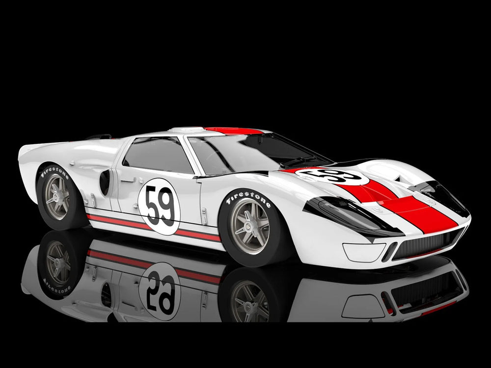 NSR GT40 Le Mans 24hr 1966 No.59 SW Shark 21.5k EVO NSR0603SW 1:32