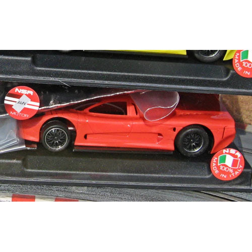 NSR Mosler MT900R EVO4 TRI AW King EVO3 U/light Body Kit Red NSR1133AW-R