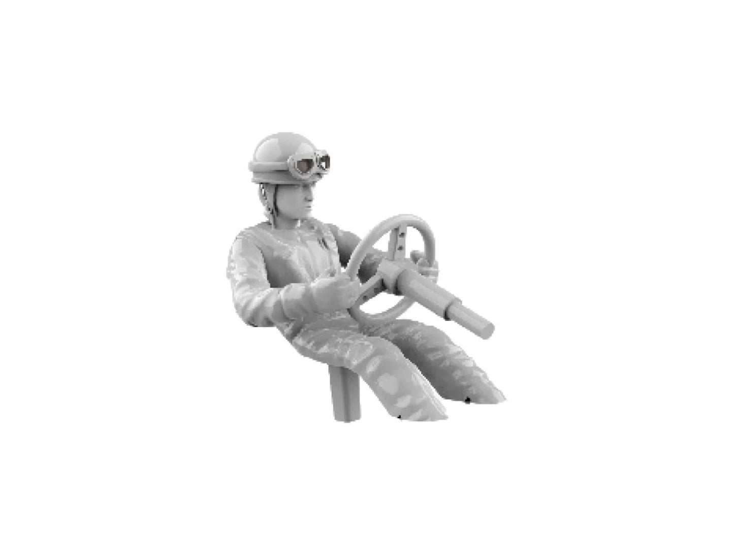 NSR Driver with Jet Helmet Kit & Steering Wheel NSR1304 1:32