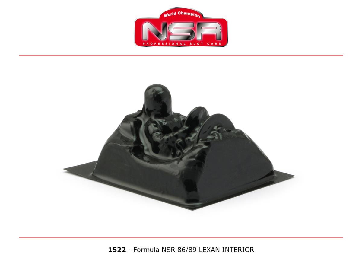 NSR Formula NSR 86/89 Lexan Interior NSR1522 1:32 Scale