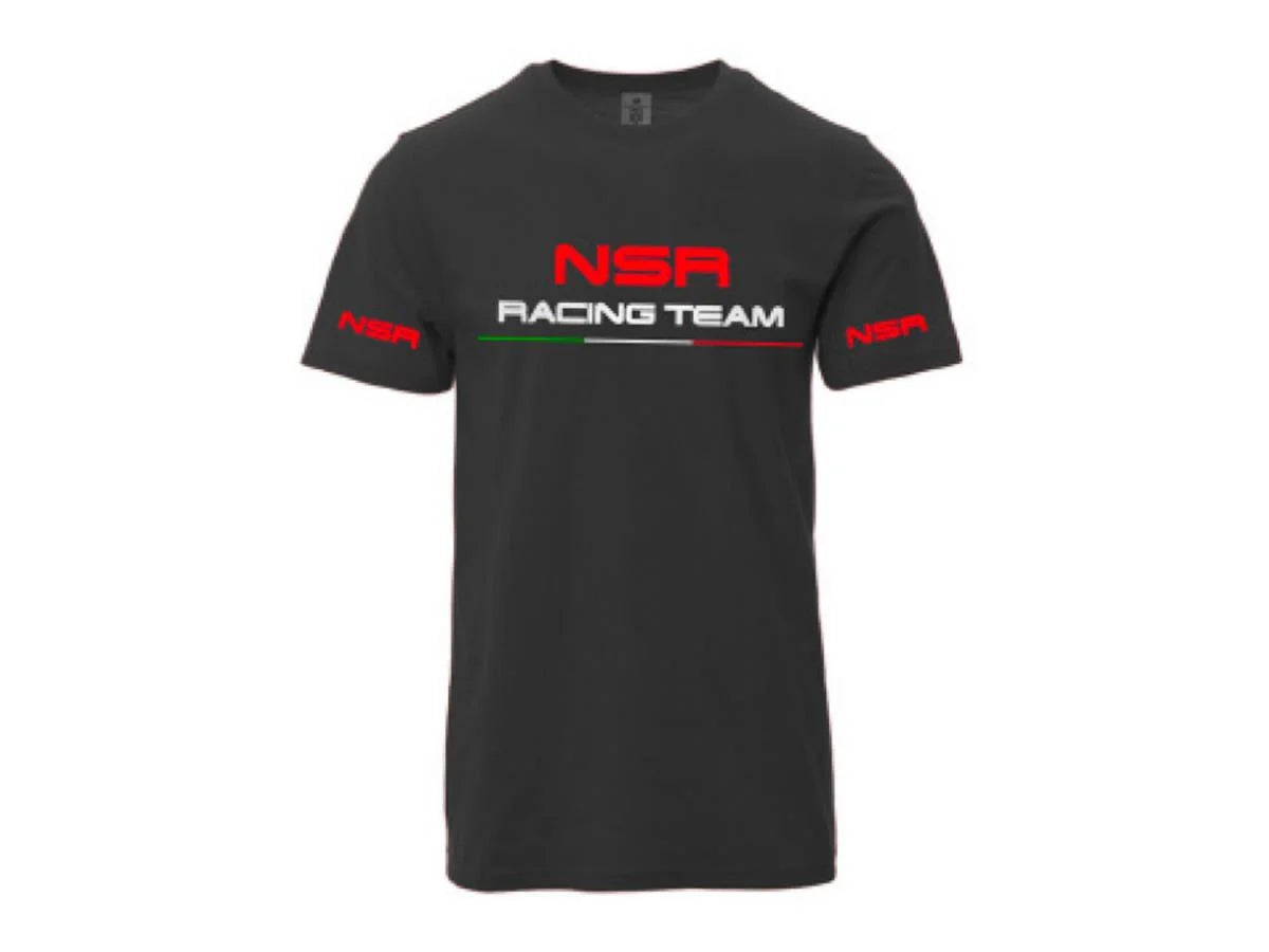 NSR NSR Racing Team Black T Shirt Size M NSR2907EVO-M
