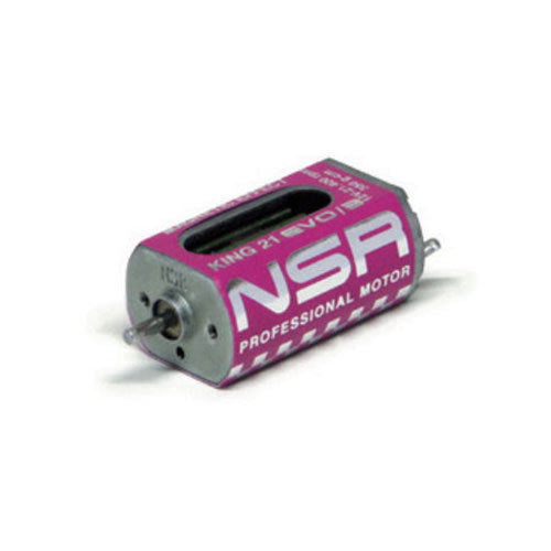 NSR King 21k EVO3 Mag. Effect 21400rpm 322g 12v Motor wires/pin NSR3023N