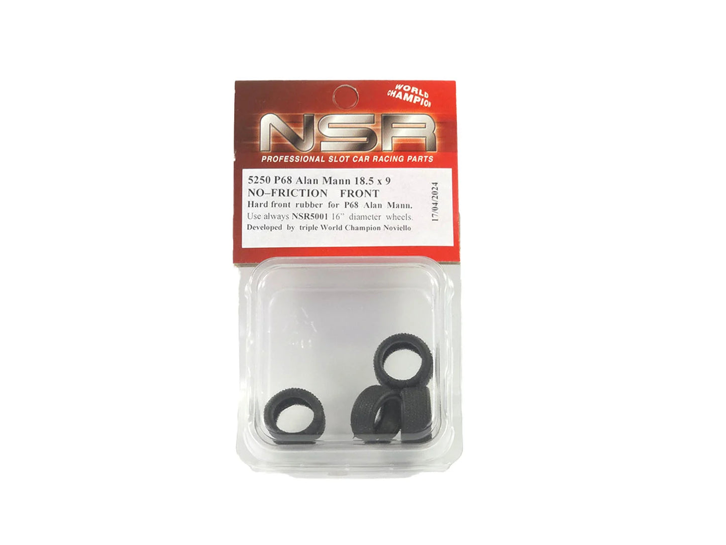 NSR Classic Front 18.5x9 No Friction for 16'' dia Wheels NSR5250EVO 1:32