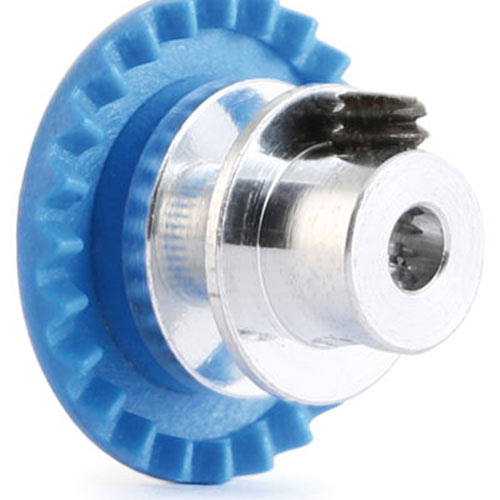 NSR 3/32 IL Soft Plastic Gear 24t Blue w/alu hub .50'' Screw NSR6324AL