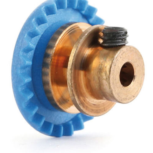 NSR 3/32 IL Soft Plastic Gear 24t Blue w/brnze hub .50'' Screw NSR6324BR