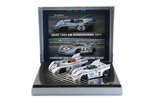 NSR Porsche 908/3 Martini Racing Nurnburgring 1971 Twin Pack 1:32 SET10