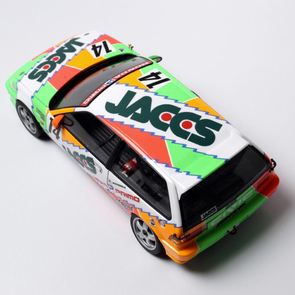 Nunu Honda Civic EF9 '92 AIDA JACCS 1:24 Plastic Car Model Kit 24021