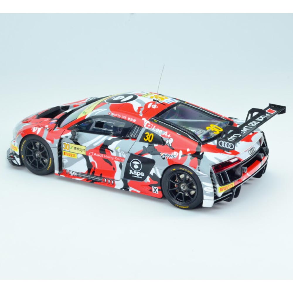 Nunu Audi R8 LMS GT3 GP MACAU 2015 1:24 Car Plastic Model Kit 24028