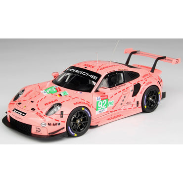 Nunu Porsche 911 RSR 2018 LM Class Winner (Pink Pig) 1:24 Model Kit