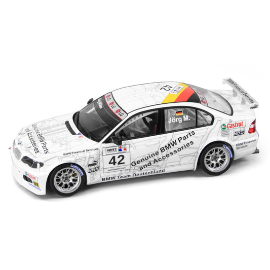Nunu 24047 BMW 320i E46 2005 WTCC Touring Car 1:24 Model Kit