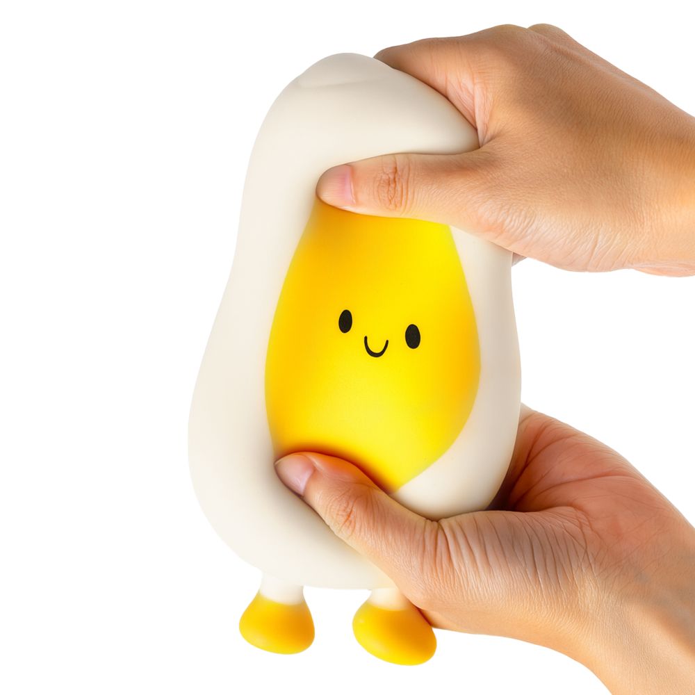 Stretch 'N' Smash Egg Squishy Sensory Toy by Keycraft Age 3+