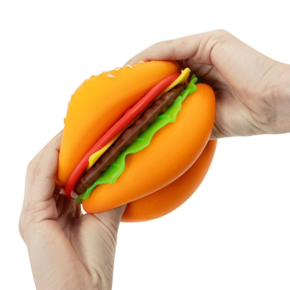 Big Squij Peel 'N' Stack Burger Slow-Rise Squishy Sensory Toy