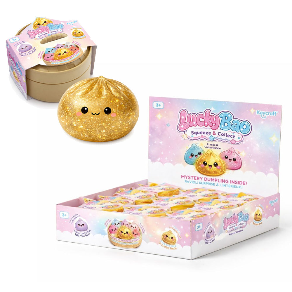 Keycraft Mini Lucky Bao Mystery Squishy Dumpling Sensory Toy