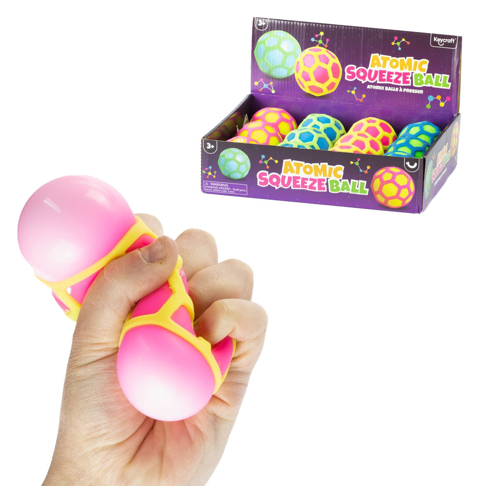 Atomic Squeeze Ball Squishy Sensory Toy Keycraft (Assorted)