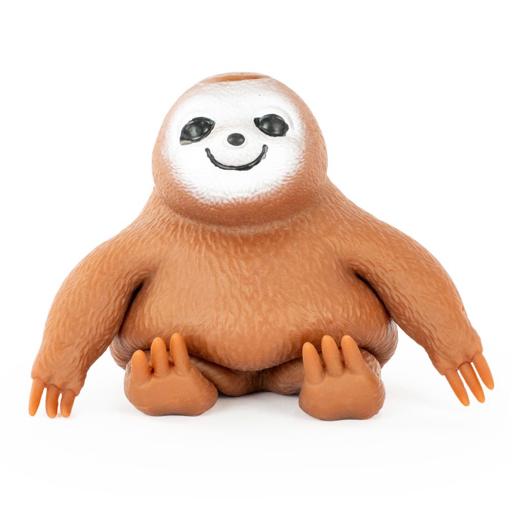 Stretch 'N Smash Sloth Squishy Sensory Toy by Keycraft Age 3+