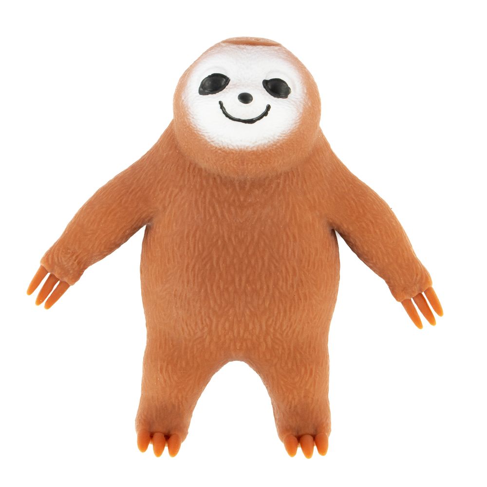 Stretch 'N Smash Sloth Squishy Sensory Toy by Keycraft Age 3+