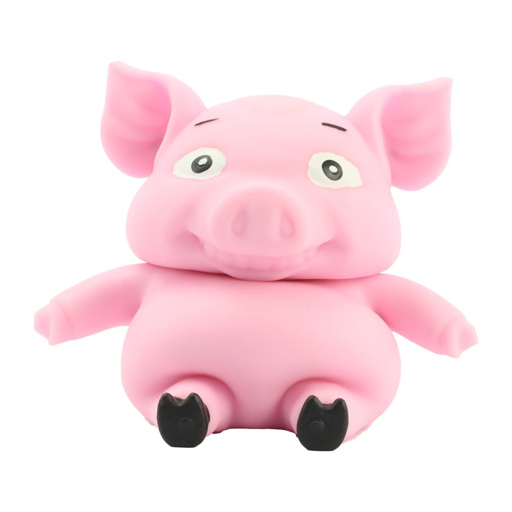 Stretch 'N Smash Pig Squishy Sensory Toy by Keycraft Age 3+