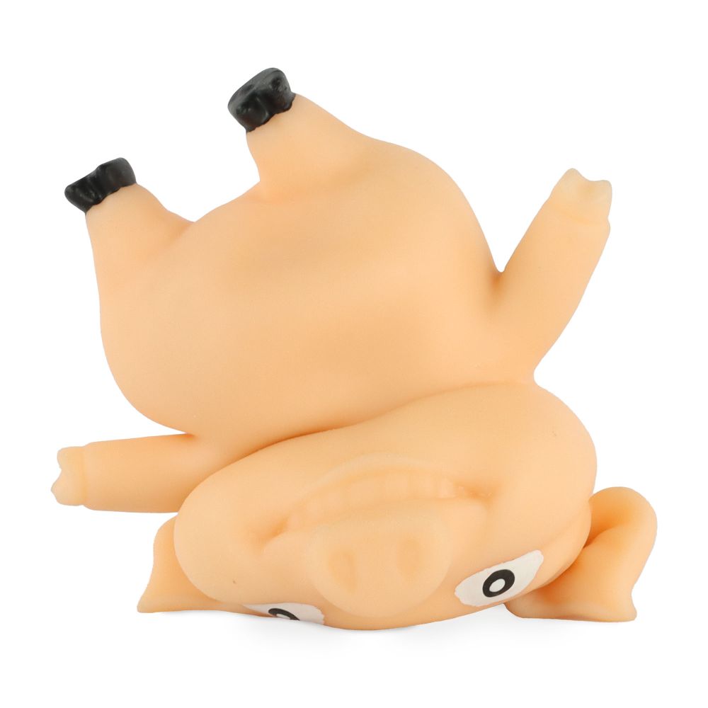 Stretch 'N Smash Pig Squishy Sensory Toy by Keycraft Age 3+