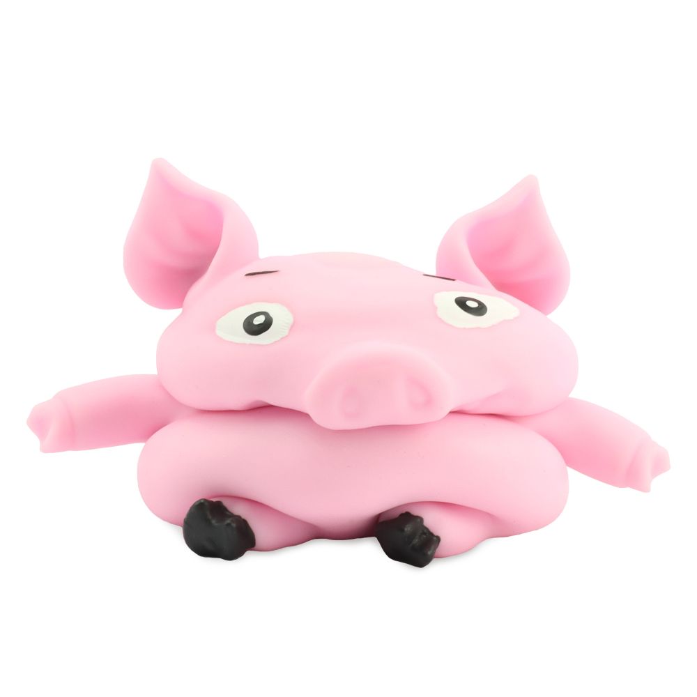 Stretch 'N Smash Pig Squishy Sensory Toy by Keycraft Age 3+