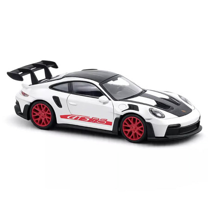 Norev JET 2022 Porsche 911 GT3 RS With Weissach Pack - White 1:43 Diecast Car