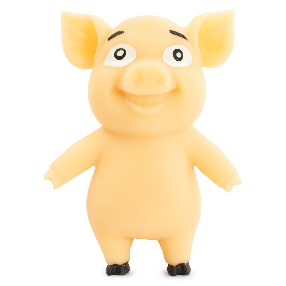 Stretch 'N Smash Mini Pig Squishy Sensory Toy by Keycraft Age 3+