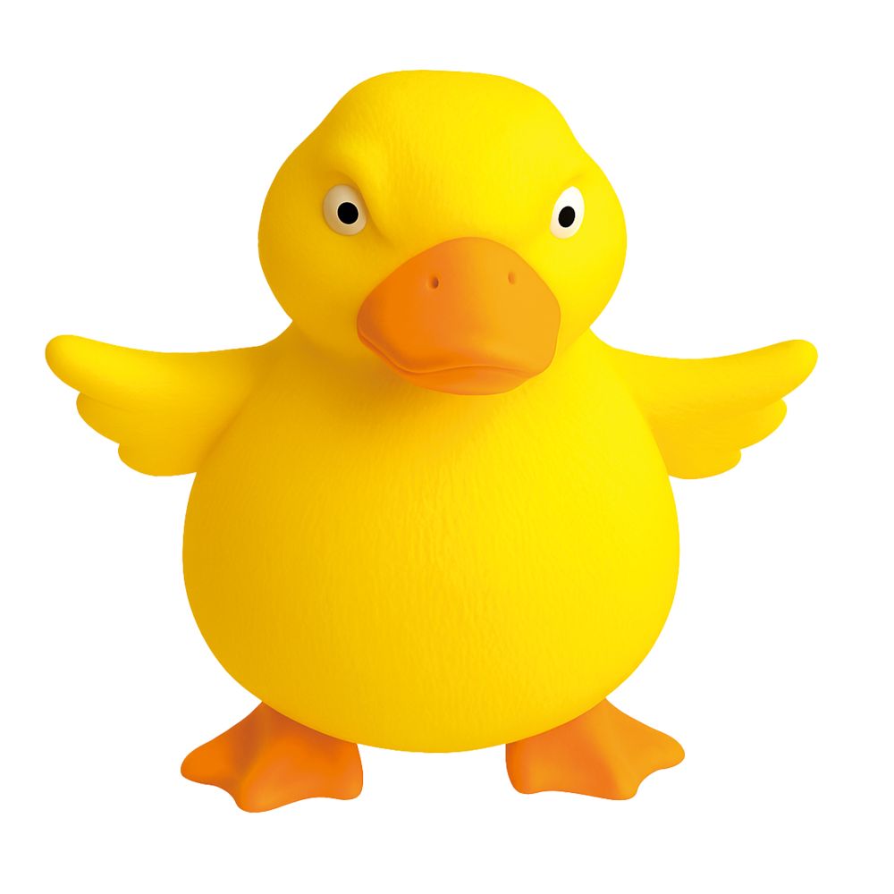 Stretch 'N Smash Grumpy Duck Squishy Sensory Toy by Keycraft Age 3+