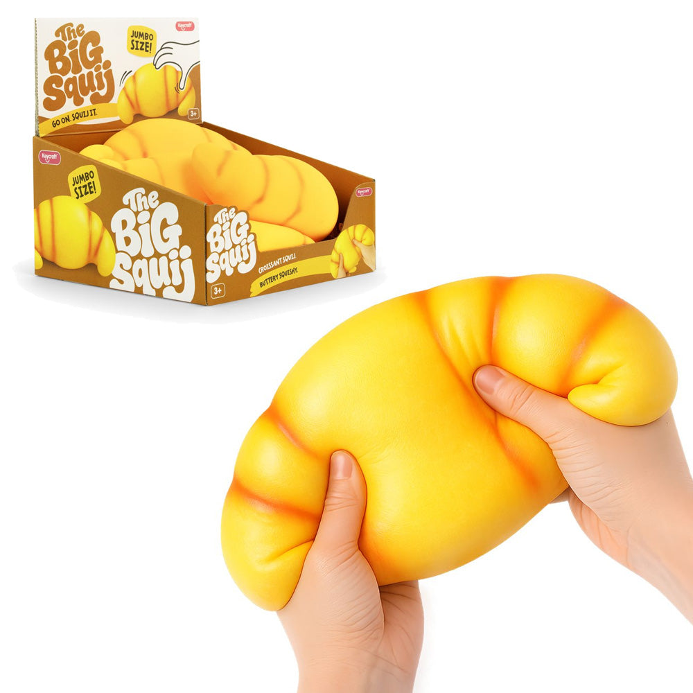Big Squij Croissant Slow-Rise Squishy Sensory Toy