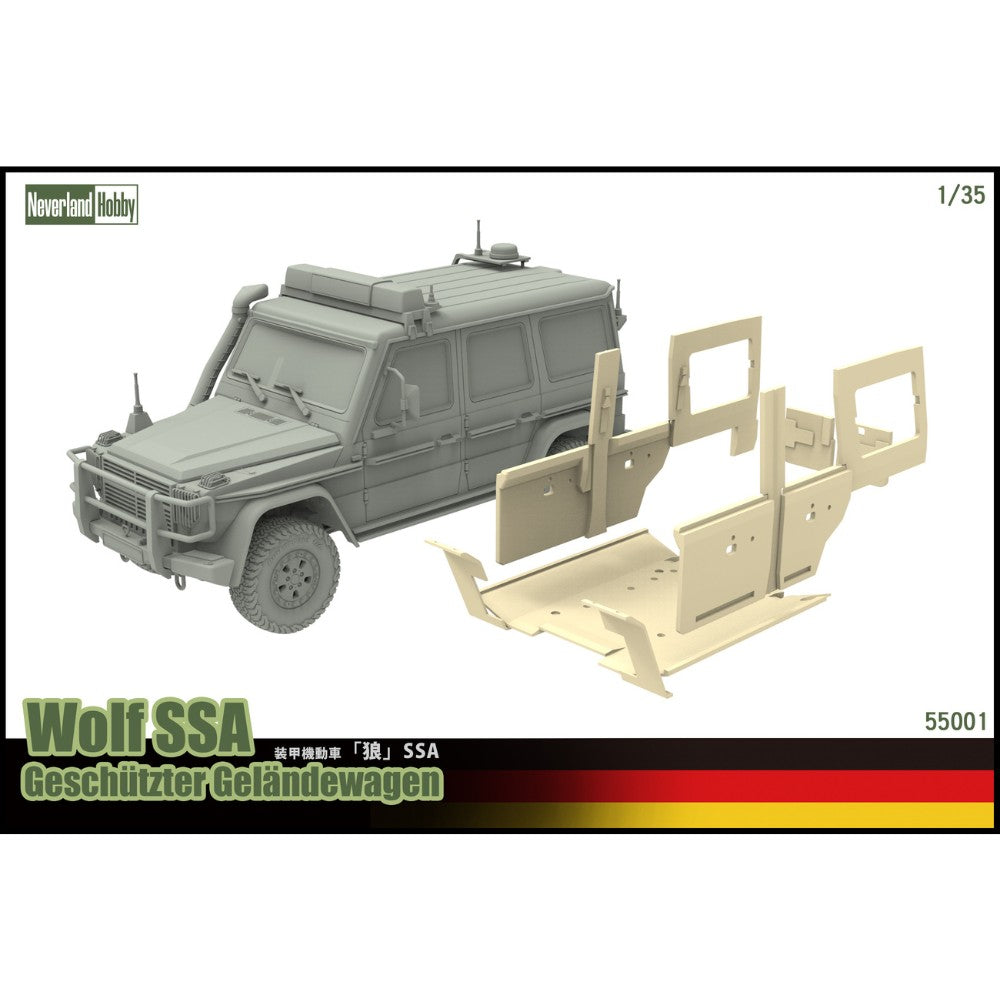 Neverland Hobby 55001 Geländewagen Wolf SSA Utility Vehicle 1:35 Model Kit