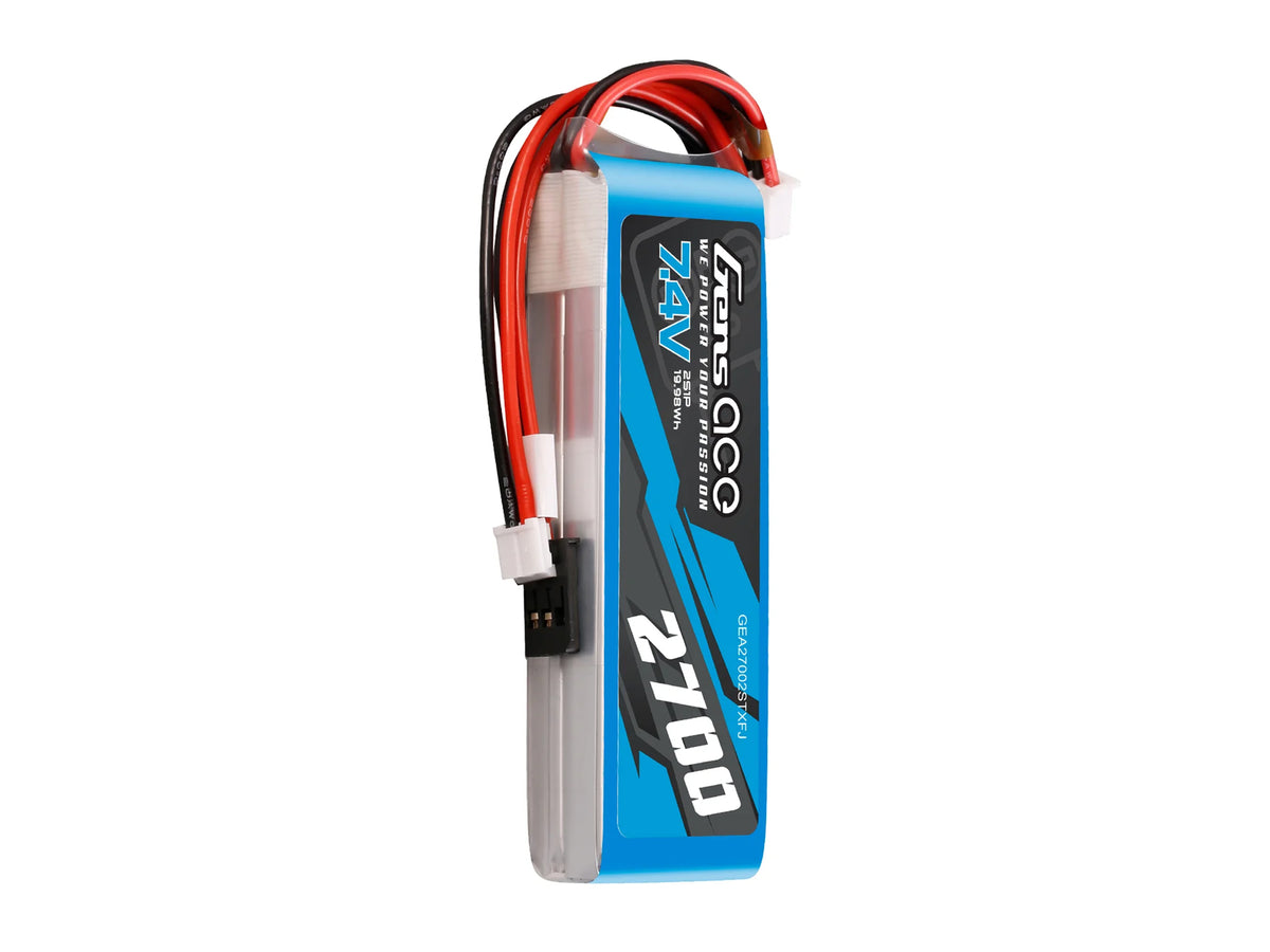 Gens Ace Li-Po 2S 7.4V 2700mAh Tx/Rx with Futaba GS22700TXRX - image 4