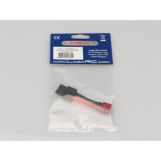 Logic RC Adapter Lead Female Deans to Traxxas Male RC Car Battery ADAPT11