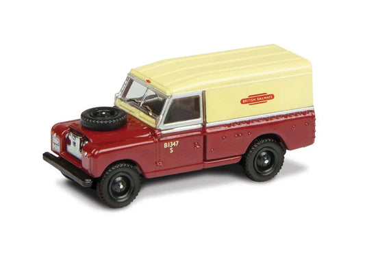 Oxford Diecast Land Rover Series 2 LWB Hard Top British Railways OD120LAN2001 TT