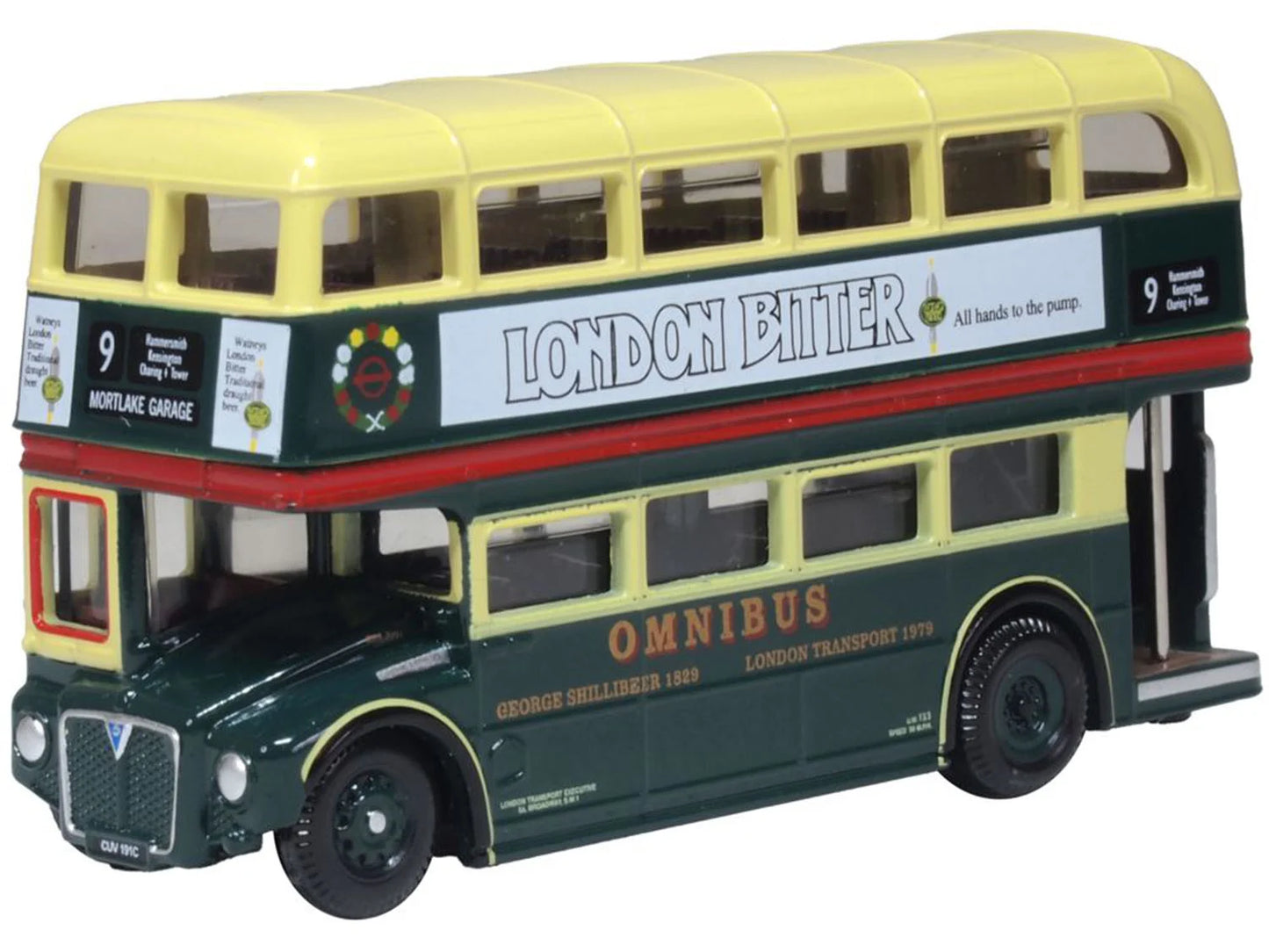 Oxford Diecast Routemaster Bus Shillibeer OD120RM002 TT
