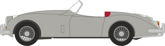 Oxford Jaguar XK150 Roadster Mist Grey OD43XK150010 O Gauge