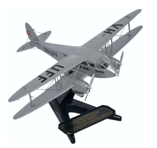 Oxford Aviation 72DR013 DH89 Dragon Rapide VH-UFF Australian National Air. 1:72