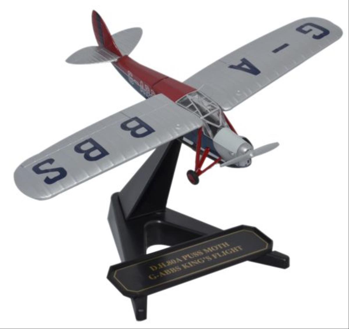 Oxford Aviation 72PM003 DH80 Puss Moth G-ABBS Kings Flight 1:72