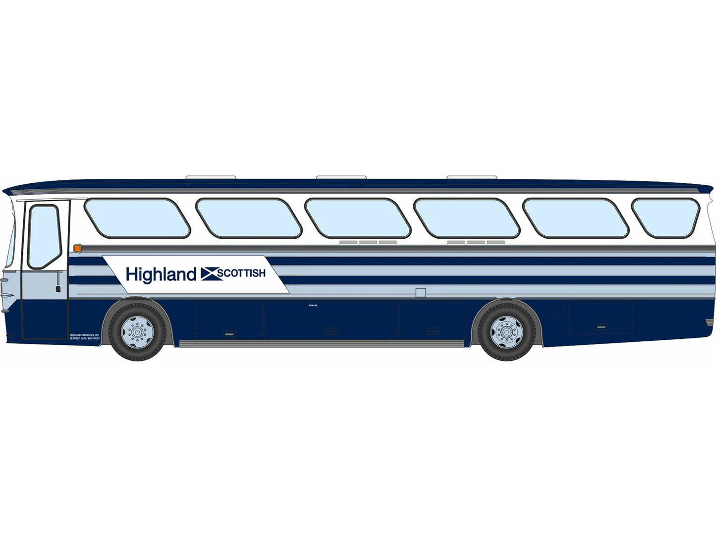 Oxford Diecast Alexander M Type Highland Omnibuses OD76AMT005 OO