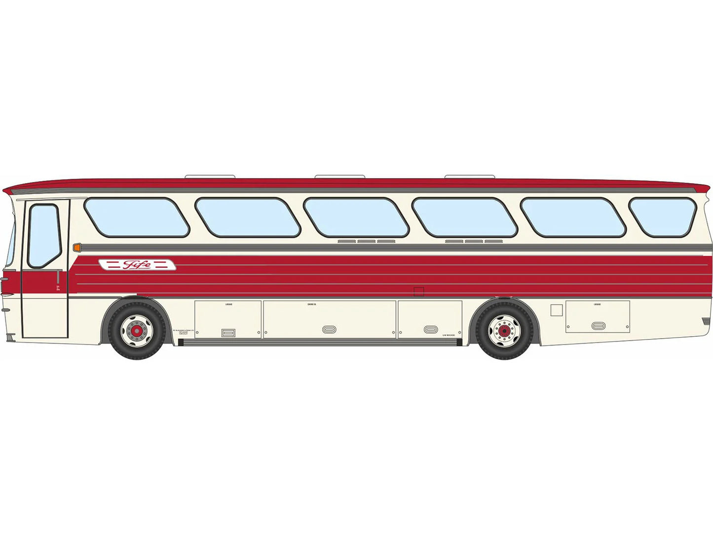 Oxford Diecast Alexander M Type Alexander Fife OD76AMT006 OO