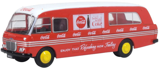 Oxford Diecast 76BMC005CC  BMC Mobile Unit Coca Cola OO Gauge