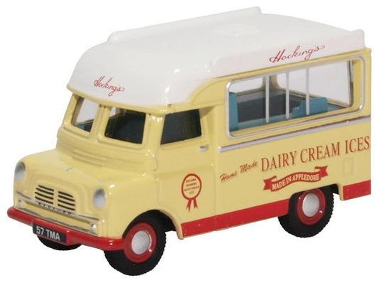 Oxford Diecast 76CA030 Bedford CA Ice Cream Hockings OO Gauge