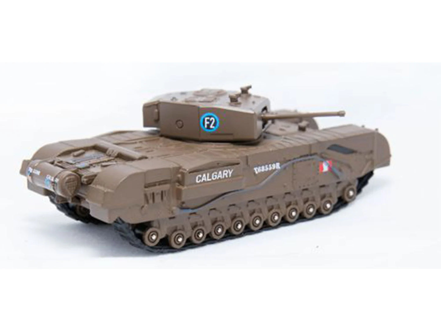 Oxford Diecast Churchill Tank MkIII 1st Canadian Army Bgd Dieppe 1942 OD76CHT002
