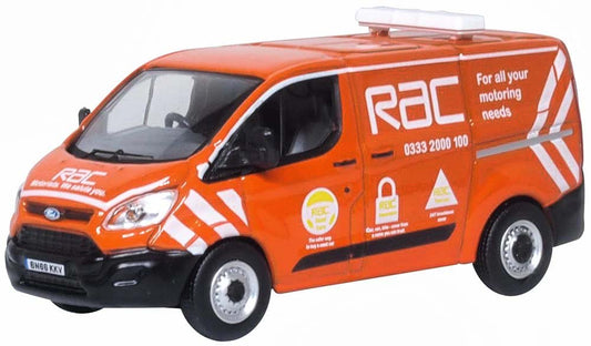 Oxford Diecast 76CUS003  Ford Transit Custom RAC OO Gauge