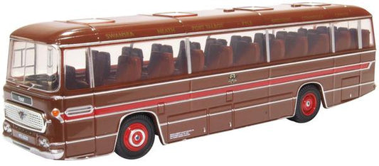 Oxford Diecast 76DC003 Duple Commander II Neath and Cardiff OO Gauge