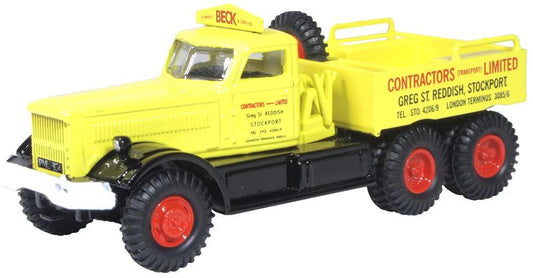 Oxford Diecast Diamond T Ballast Edward Beck OD76DT008 OO Gauge
