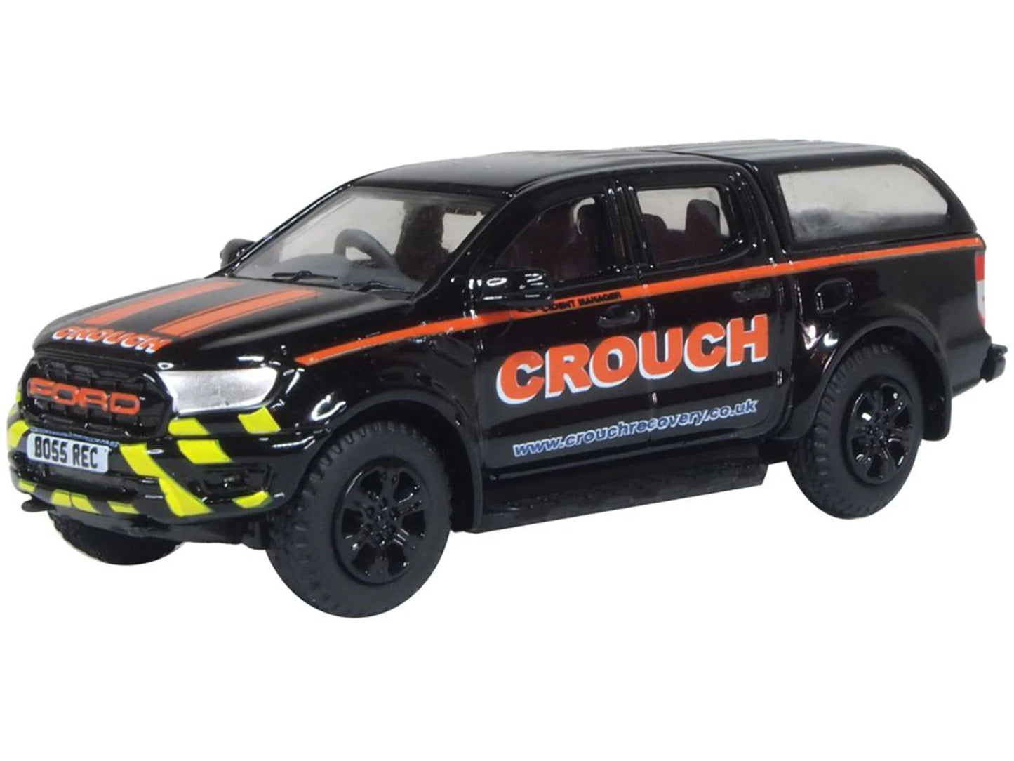 Oxford Diecast Ford Ranger Hard Back Crouch Recovery OD76FR004 OO