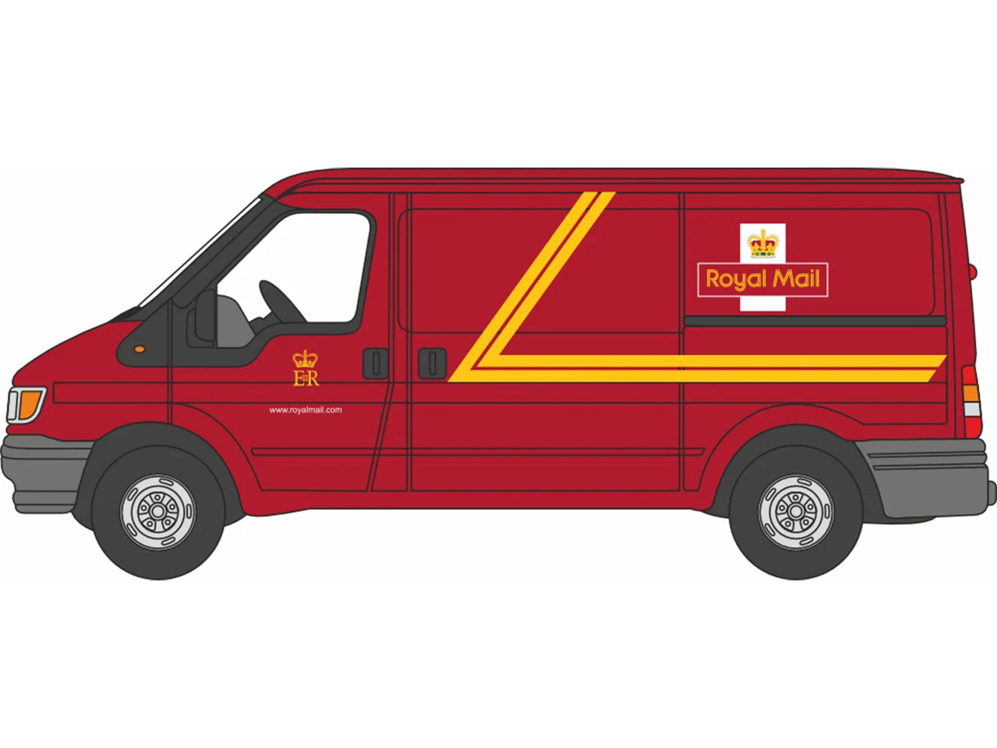 Oxford Diecast Ford Transit Mk4 Van Royal Mail OD76FT4002 OO