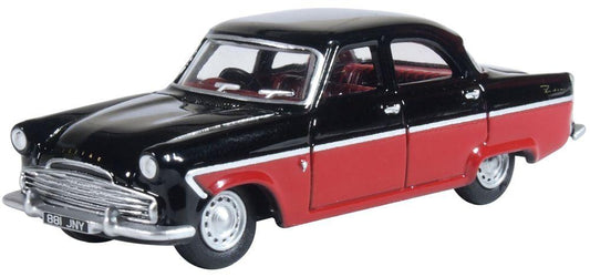 Oxford Diecast 76FZ004 Ford Zodiac MkII Black OO Gauge