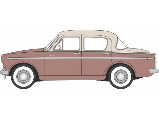 Oxford Diecast Hillman Minx Series IIIA Caramel/Regency Beige OD76HM001 OO