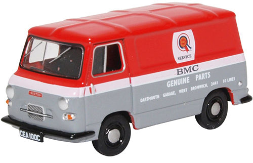 Oxford Diecast 76J4004 Austin J4 Van BMC Parts OO Gauge