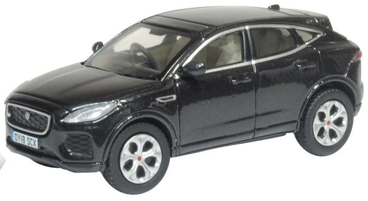 Oxford Diecast 76JEP003  Jaguar E Pace Santorini Black OO Gauge